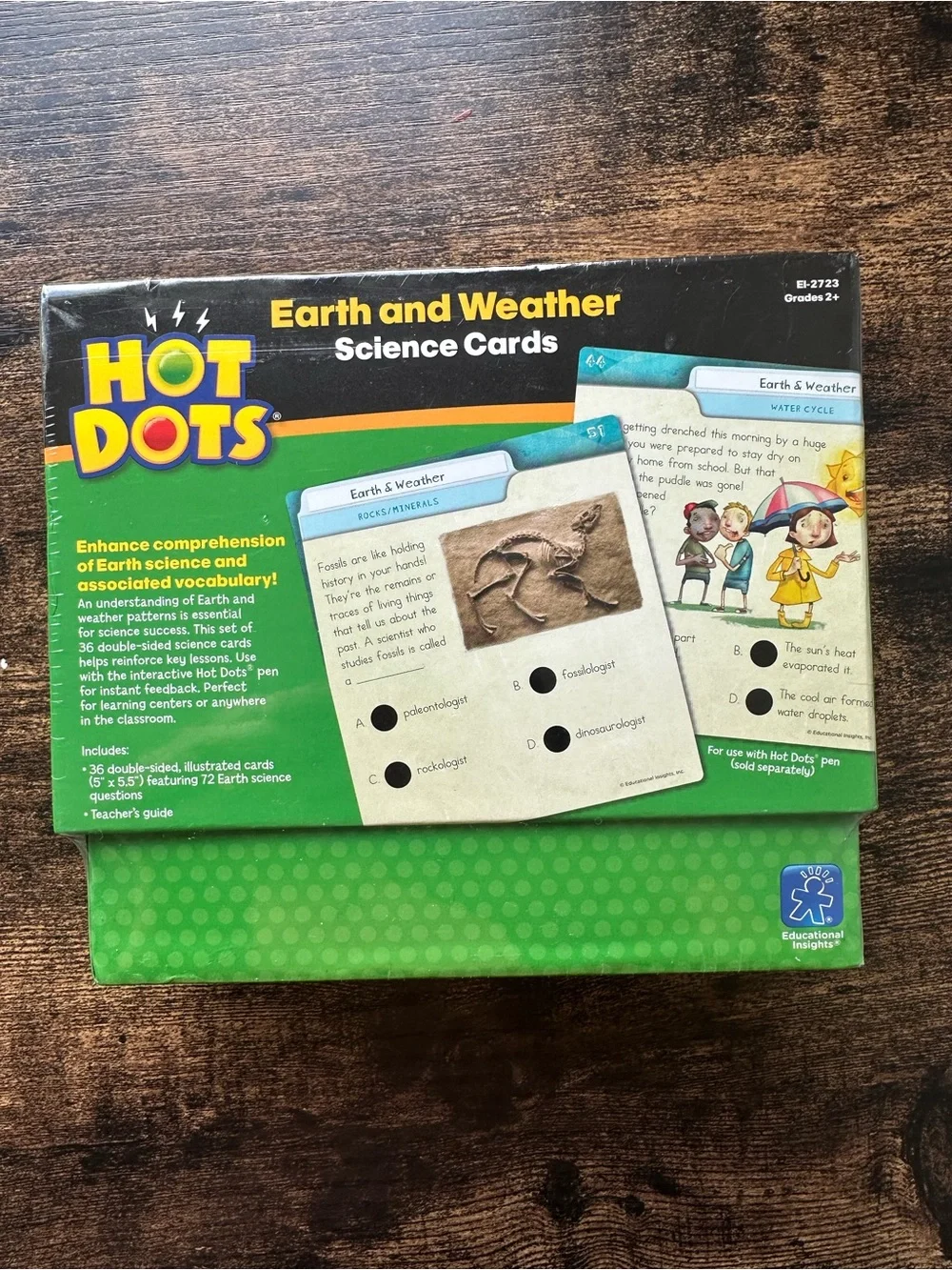 Educational Insights Hot Dots Science Set- Earth & Weather
